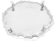 Sterling Silver Salver Tray underside