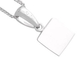 1 Carat Diamond Solitaire Pendant reverse