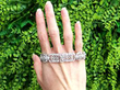 Womens Statement Diamond Bracelet outside