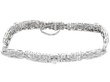 diamond platinum bracelet closed