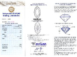 Womens Statement Diamond Bracelet certificate