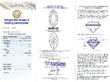 antique diamond bracelet certificate