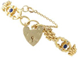 Sapphire Gate Bracelet in Gold