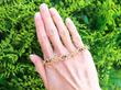 Outside Sapphire Gate Bracelet in Gold Outside