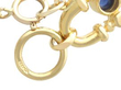 sapphire and diamond yellow gold gate bracelet hallmarks