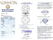 5 Stone Diamond Grading Report