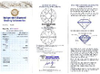 Antique 5 Stone Diamond Grading Report