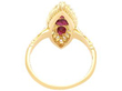 Victorian Yellow Gold Ruby Ring