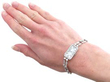 Ladies Diamond Wrist Watch wearing