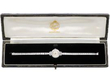 boxed Vintage Diamond Ladies Watch in Platinum