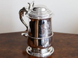 Sterling Silver Tankard with Coat of Arms in Natural Light