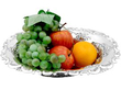 antique Chinese Silver Fruit Dish