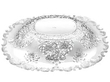 Chinese Silver Fruit Dish reverse