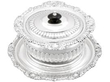 antique Georgian Biscuit Box in Sterling Silver