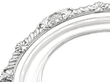 Georgian Biscuit Box in Sterling Silver tray detail