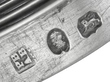 George III Silver Caster Cover Hallmarks