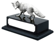 vintage fox on plinth