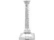 Silver Corinthian Column Candlestick size
