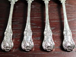 Silver Gravy Spoons in Queens Pattern