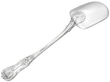 Rare Kings Pattern Silver Ice Cream Server reverse