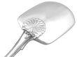 Rare Kings Pattern Silver Ice Cream Server detail