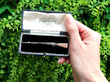 Vintage Gold Shotgun Brooch boxed outside