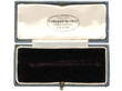 Vintage Gold Shotgun Brooch box empty