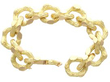 Vintage Boucheron Gold Bracelet open