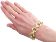 Vintage Boucheron Gold Bracelet wearing