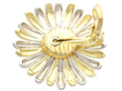 Back of Asprey Bicolour Gold Daisy Earring