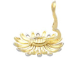 Asprey Bicolour Gold Daisy Earrings Clip-on