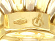 Asprey Daisy Earrings Hallmarks