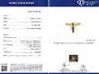 Victorian Bug Brooch with Sapphires certificate