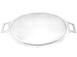 Art Deco Silver Drinks Tray with Handles underside