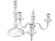 antique Sterling Silver Candelabra and Candlestick Set