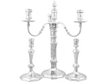 Sterling Silver Candelabra and Candlestick Set size