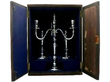 Sterling Silver Candelabra and Candlestick Set in box