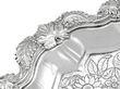 Indian silver salver decoration