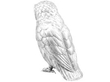 Silver Owl Sugar Box
