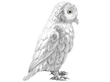 Antique Owl Sugar Box