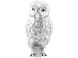 Antique Silver Owl Sugar Box with Ruler