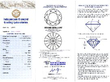 1 Carat Five Stone Diamond Ring in white gold certificate
