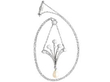 Pearl and Diamond Pendant Necklace