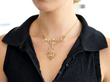 Victorian Seed Pearl Necklace wearing