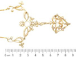 Victorian Seed Pearl Necklace brooch size