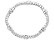 9 Carat Diamond Bracelet in white gold