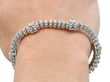 9 Carat Diamond Bracelet on wrist
