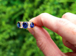Victorian Style Sapphire and Diamond Ring outside
