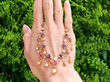 Antique Gold Ruby and Diamond Necklace