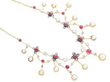 Antique Gold Ruby Necklace